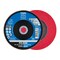 Pferd 7" x 7/8" A.H. POLIFAN Flap Disc - CO-COOL SG STEELOX, Ceramic oxide, 40 Grit, Flat 62615 - alternate 1